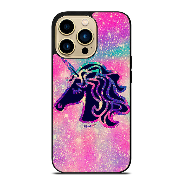 UNICORN HORSE GLITTER iPhone 14 Pro Max Case