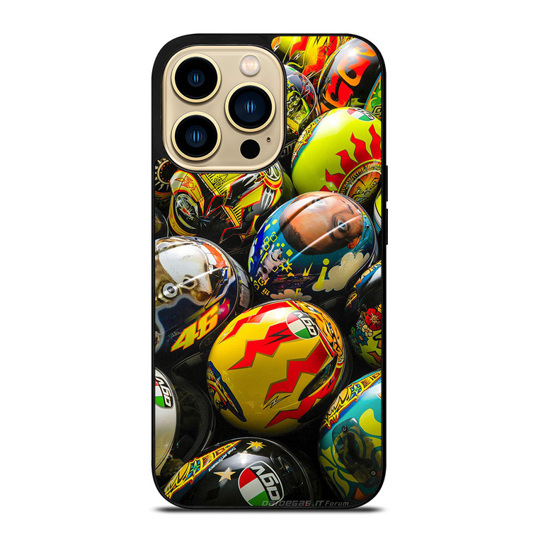 VALENTINO ROSSI AGV COLLECTION HELMETS iPhone 14 Pro Max Case VALENTINO ROSSI AGV COLLECTION HELMETS iPhone 14 Pro Max Case