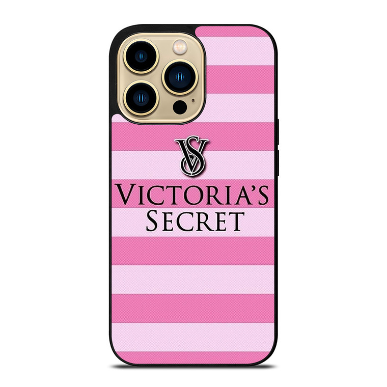 VICTORIA SECRET HORIZONTAL STRIPE LOGO iPhone 14 Pro Max Case