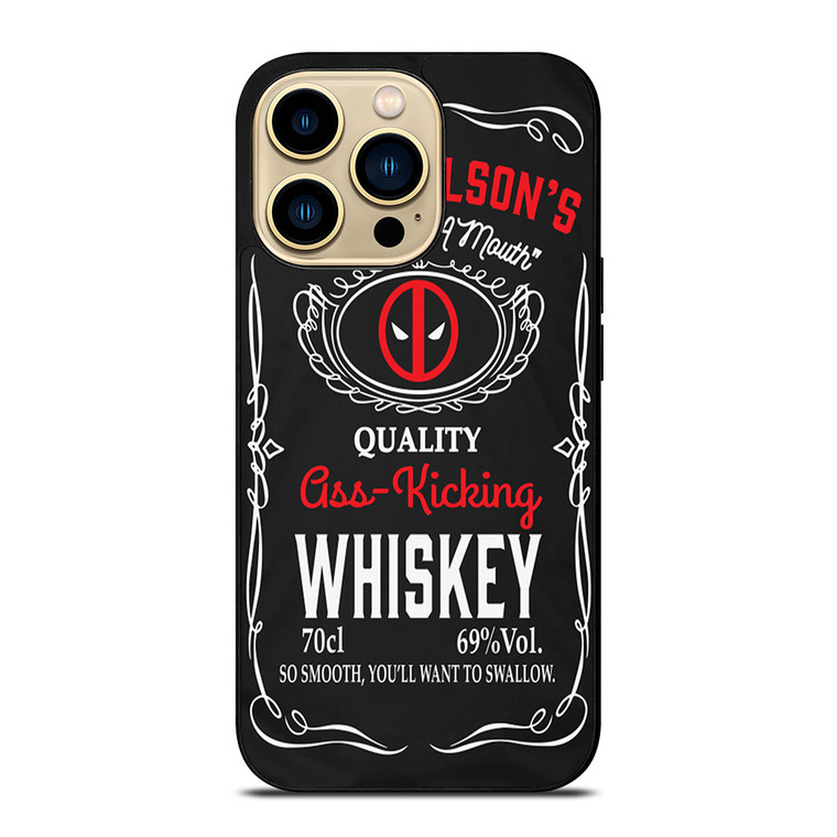 WADE WILSON WHISKEY DEADPOOL iPhone 14 Pro Max Case
