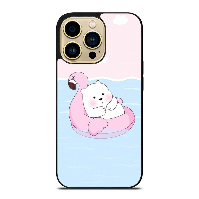 WE BARE BEARS ICE BEARS SUMMER iPhone 14 Pro Max Case WE BARE BEARS ICE BEARS SUMMER iPhone 14 Pro Max Case