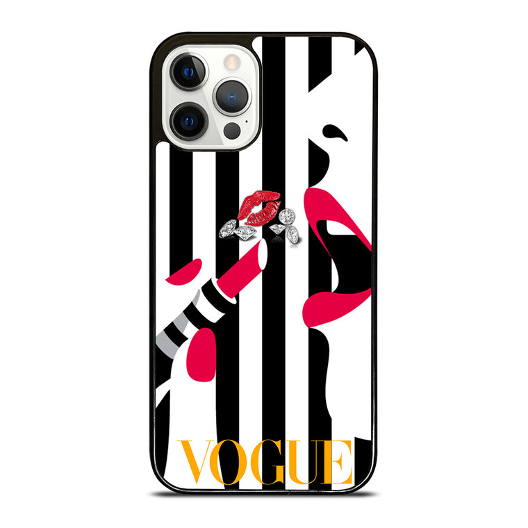 VOGUE LOGO LIPSTICK iPhone 12 Pro Case