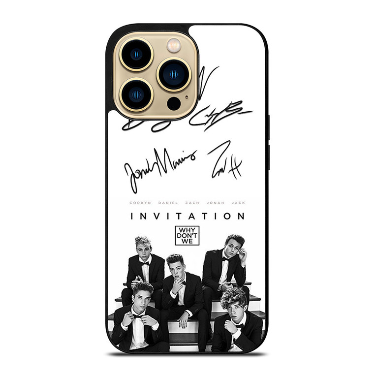 WHY DON'T WE SIGNATURE 2 iPhone 14 Pro Max Case