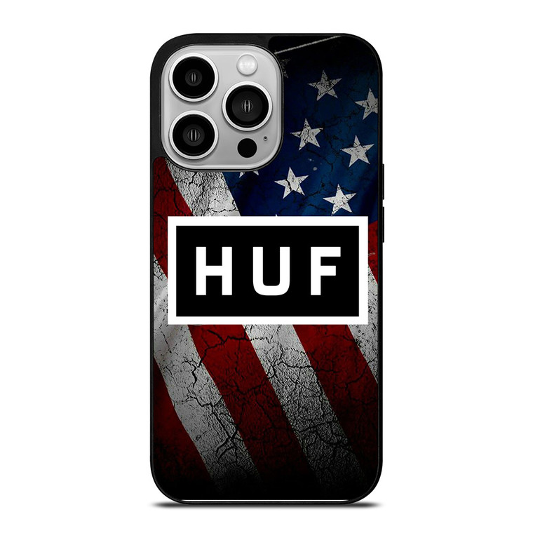HUF AMERICAN FLAG iPhone 14 Pro Case