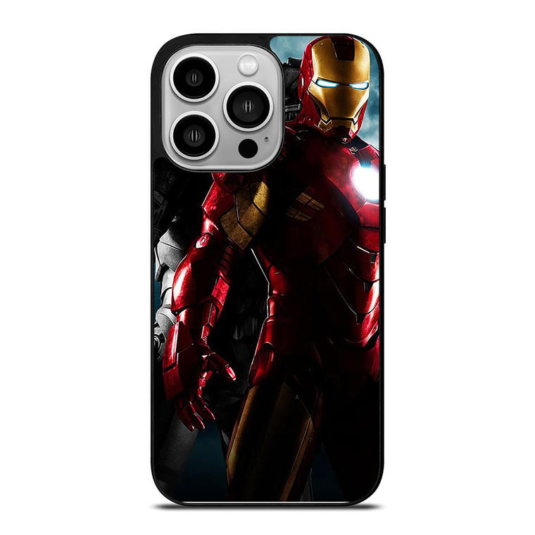 IRON MAN BLACK RED iPhone 14 Pro Case