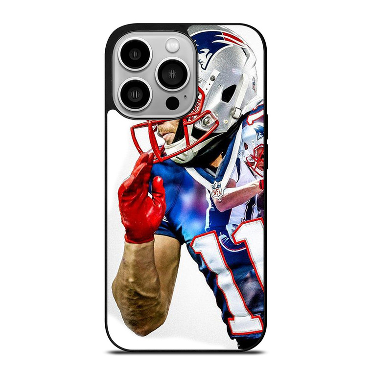 JULIAN EDELMAN 11 PATRIOTS iPhone 14 Pro Case