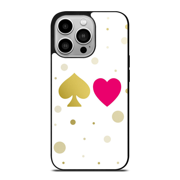 KATE SPADE AND HEART NEW YORK LOGO iPhone 14 Pro Case