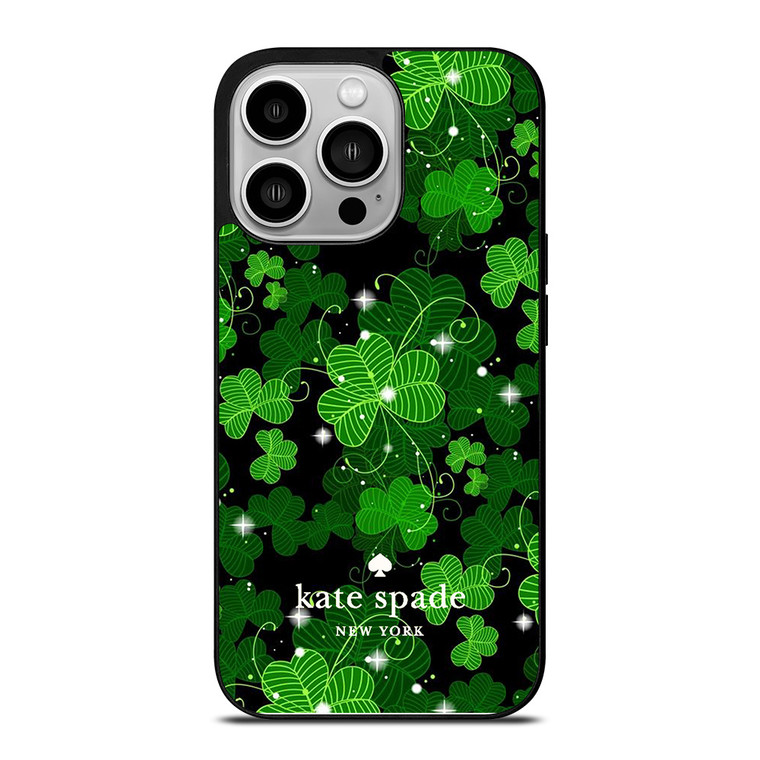 KATE SPADE GREEN LEAFS iPhone 14 Pro Case