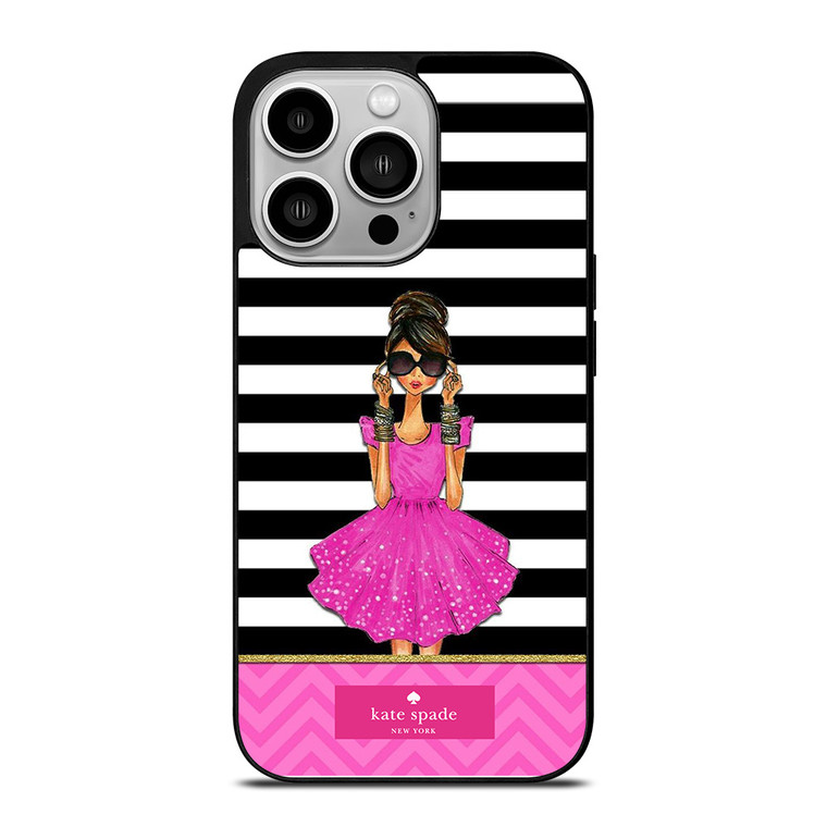 KATE SPADE PINK GIRLS iPhone 14 Pro Case