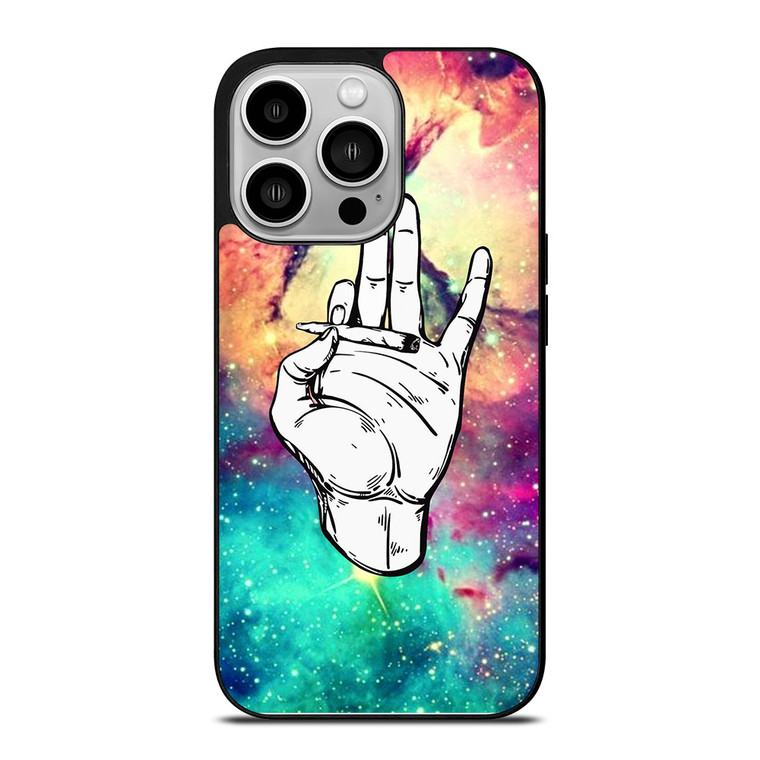 MARIJUANA NEBULA iPhone 14 Pro Case