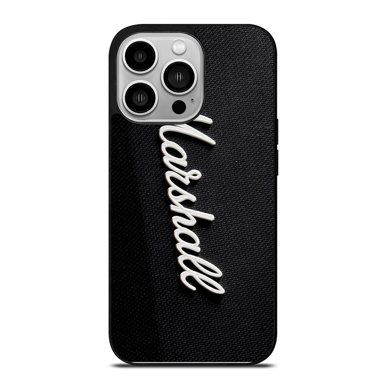 MARSHALL SPEAKER LOGO iPhone 14 Pro Case MARSHALL SPEAKER LOGO iPhone 14 Pro Case