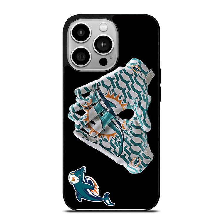 MIAMI DOLPHINS FOOTBALL iPhone 14 Pro Case MIAMI DOLPHINS FOOTBALL iPhone 14 Pro Case