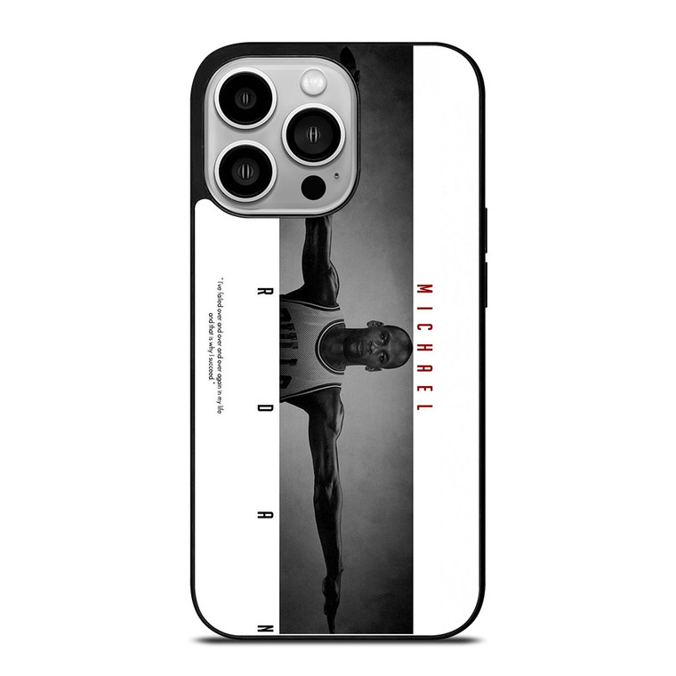 MICHAEL JORDAN CHICAGO BULLS 3 iPhone 14 Pro Case