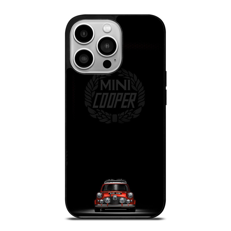 MINI COOPER CAR CLASSIC LOGO iPhone 14 Pro Case