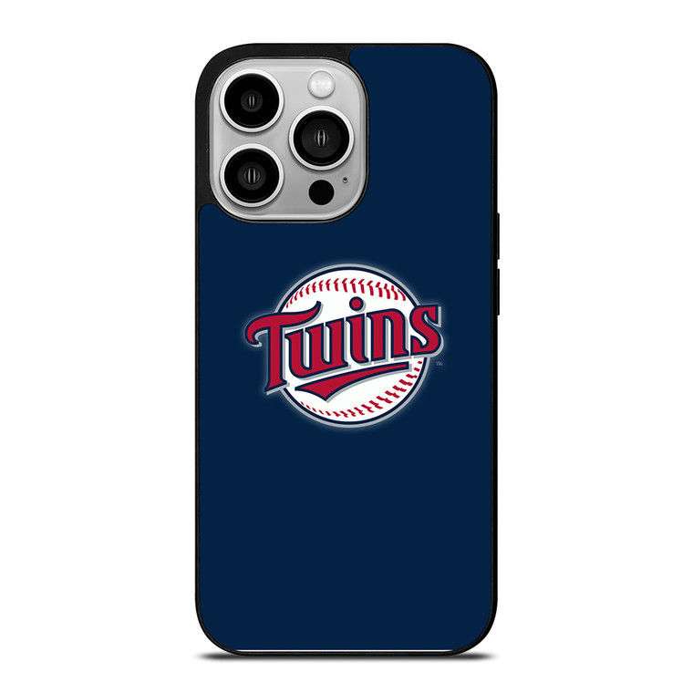 MINNESOTA TWINS BASEBALL CLUB LOGO iPhone 14 Pro Case