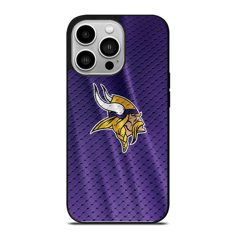 MINNESOTA VIKINGS JERSEY LOGO iPhone 14 Pro Case