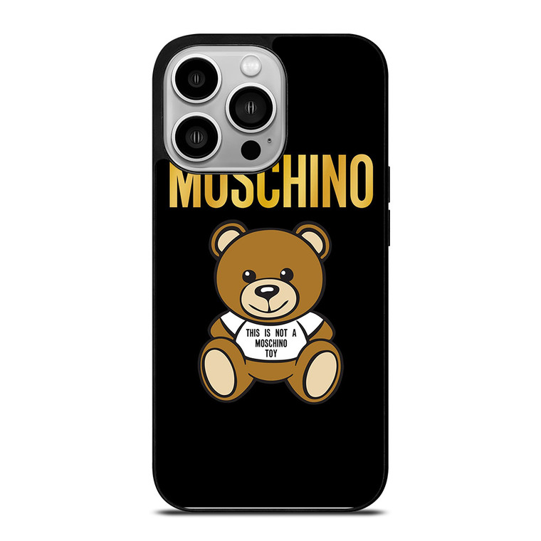 MOSCHINO TEDDY BEAR CUTE iPhone 14 Pro Case MOSCHINO TEDDY BEAR CUTE iPhone 14 Pro Case