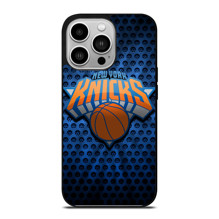 NEW YORK KNICKS LOGO BLUE iPhone 14 Pro Case