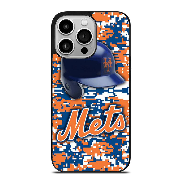 NEW YORK METS CAMO iPhone 14 Pro Case