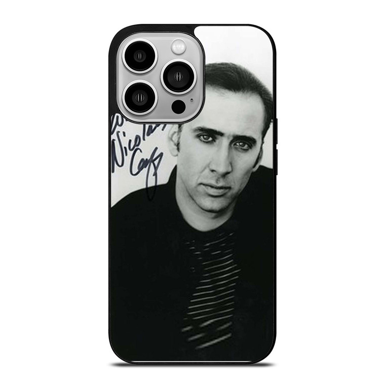 NICOLAS CAGE SIGNATURE iPhone 14 Pro Case