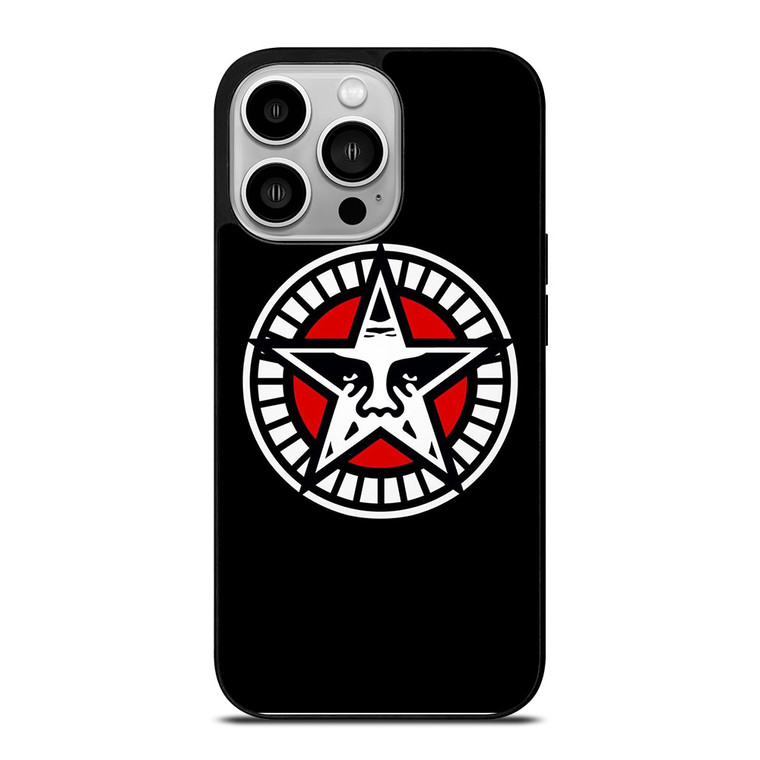 OBEY CLOTHING LOGO BADGE iPhone 14 Pro Case OBEY CLOTHING LOGO BADGE iPhone 14 Pro Case
