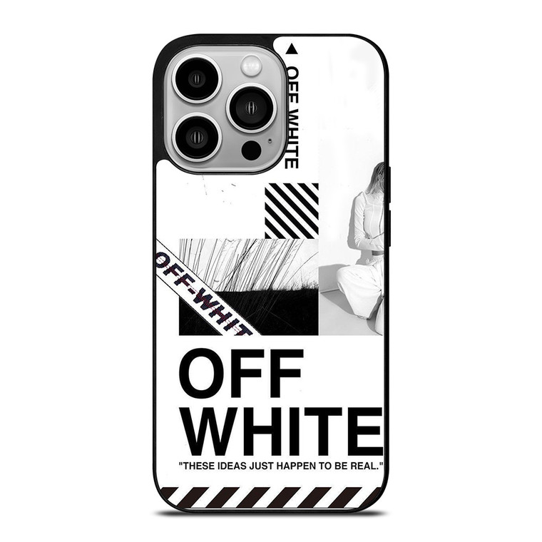 OFF WHITE ARTWORK iPhone 14 Pro Case
