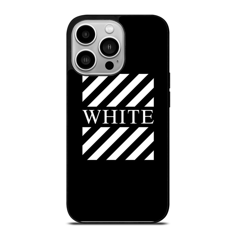 OFF WHITE LOGO CENTER STRIPE iPhone 14 Pro Case
