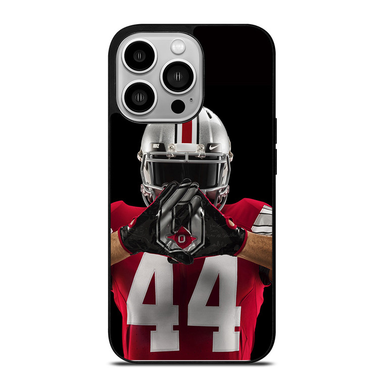 OHIO STATE BUCKEYES FOOTBALL iPhone 14 Pro Case OHIO STATE BUCKEYES FOOTBALL iPhone 14 Pro Case