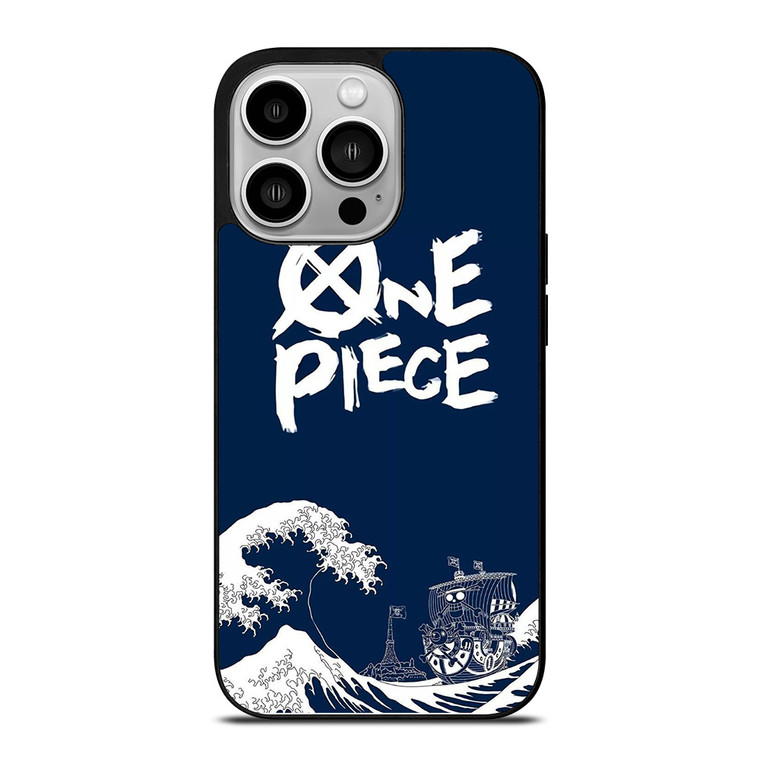 ONE PIECE BLUE ART iPhone 14 Pro Case