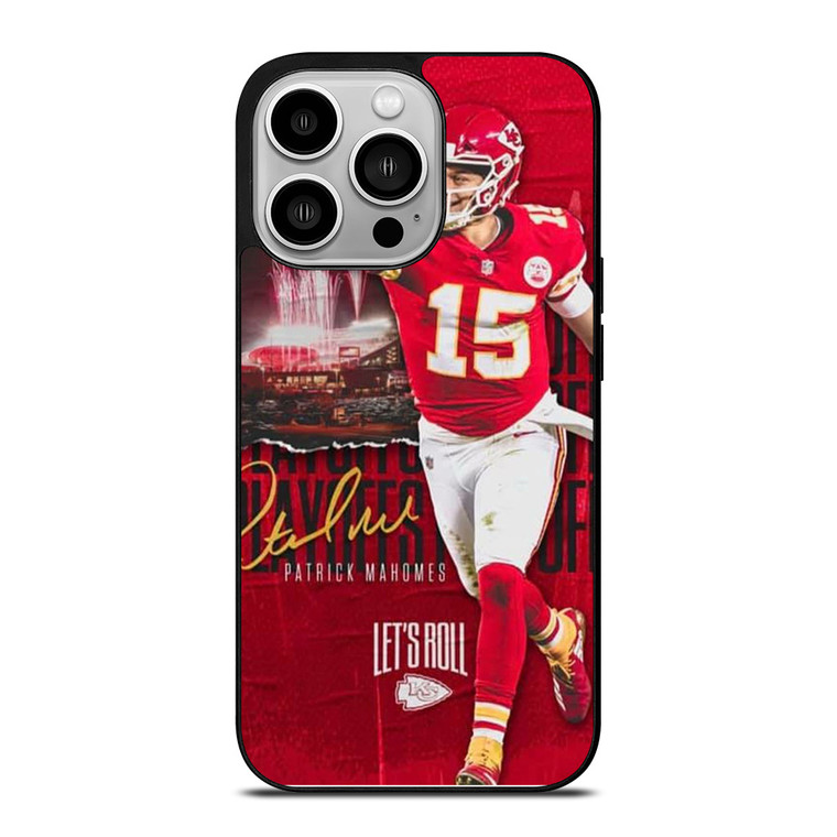 PATRICK MAHOMES KC CHIEFS iPhone 14 Pro Case