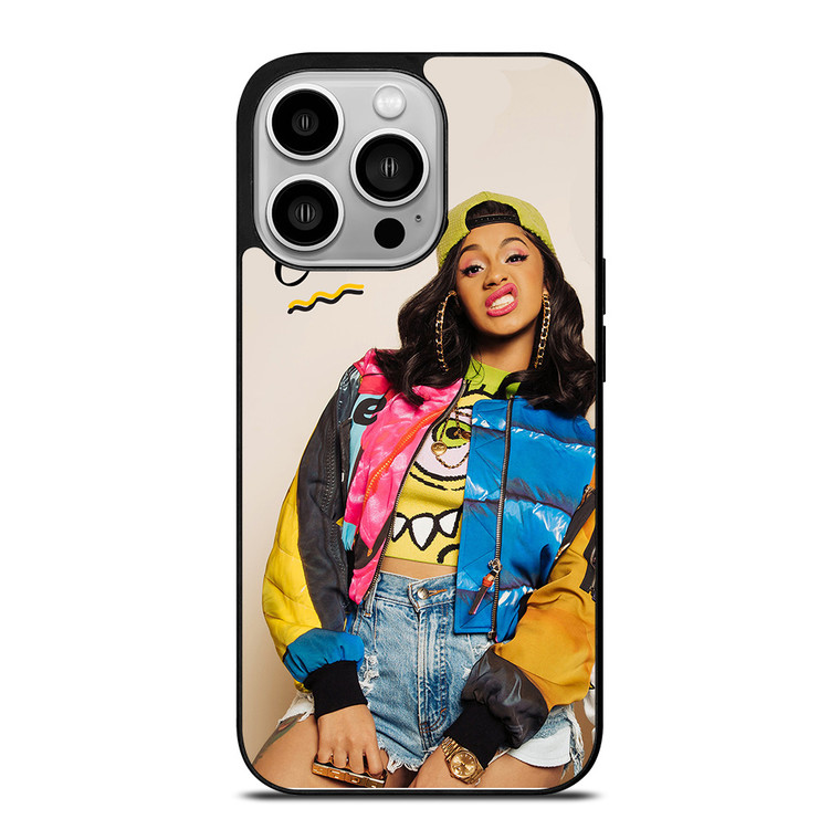 RAPPER CARDI B iPhone 14 Pro Case