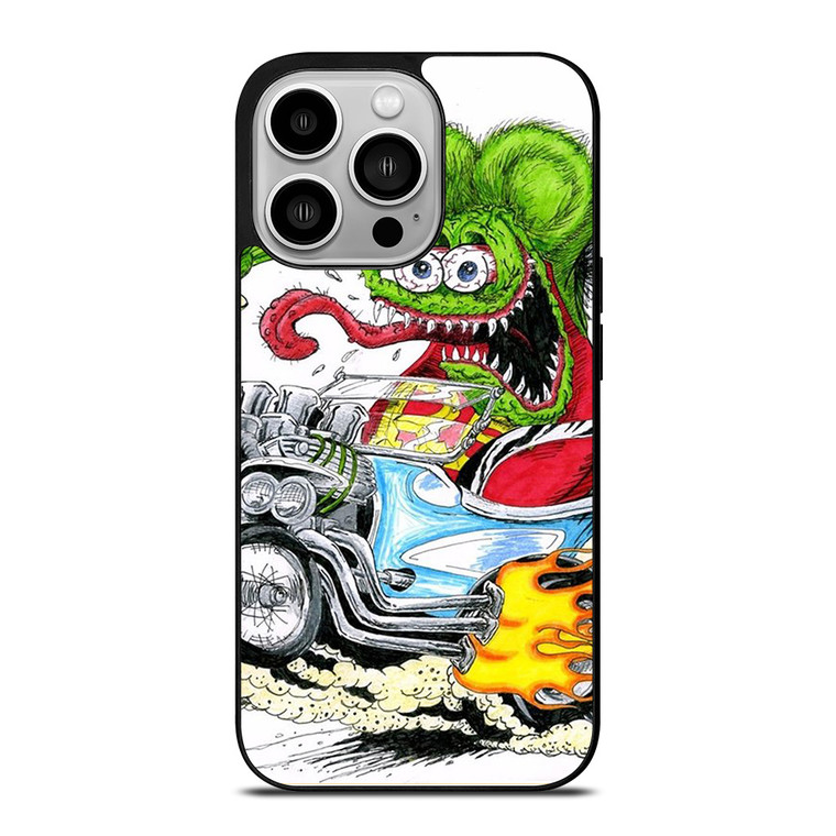 RAT FINK HOT ROD iPhone 14 Pro Case