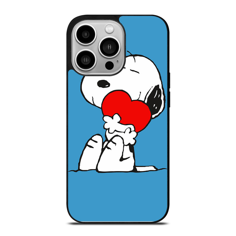 SNOOPY LOVE HEART iPhone 14 Pro Case