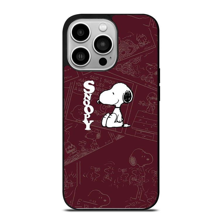 SNOOPY PEANUTS iPhone 14 Pro Case SNOOPY PEANUTS iPhone 14 Pro Case