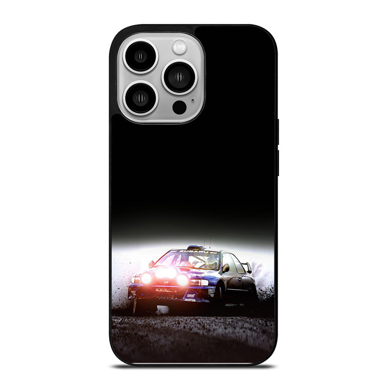 SUBARU RALLY CAR DIRTY iPhone 14 Pro Case