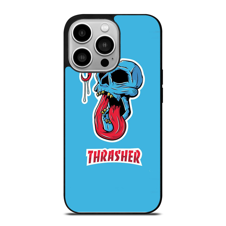 THRASHER LOGO SKULL ARTWORK iPhone 14 Pro Case