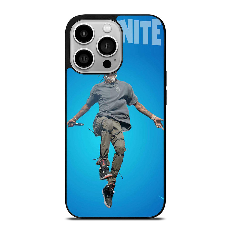 TRAVIS SCOTT FORNITE BLUE iPhone 14 Pro Case