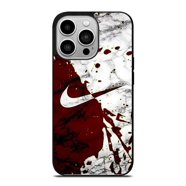 UNIQUE NIKE MARBLE LOGO iPhone 14 Pro Case