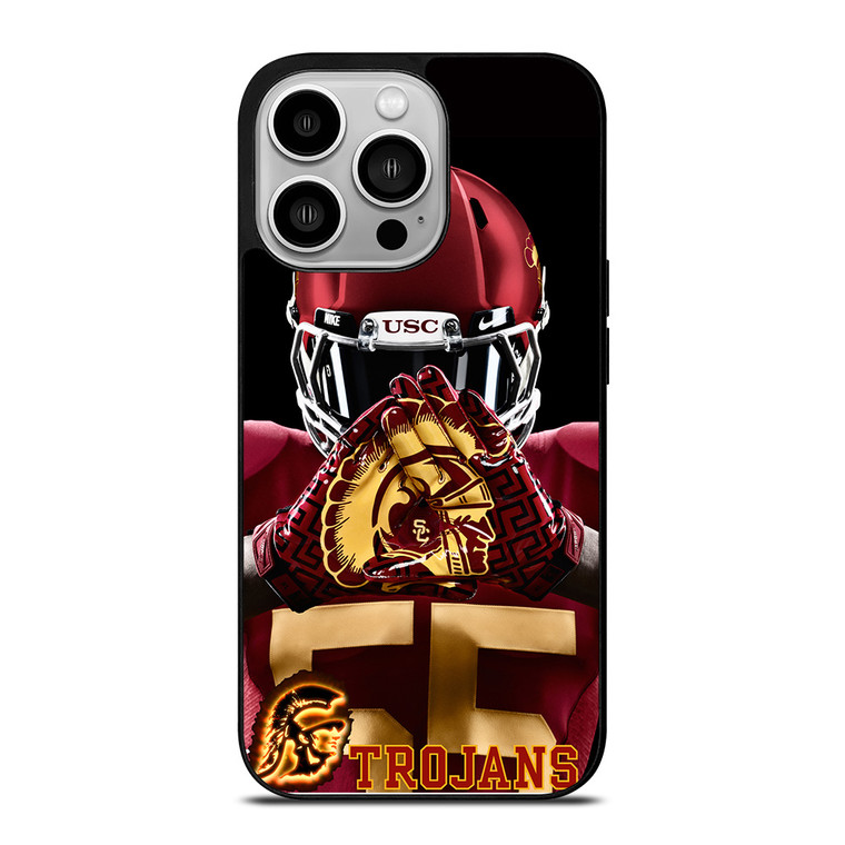 USC TROJANS FOOTBALL iPhone 14 Pro Case