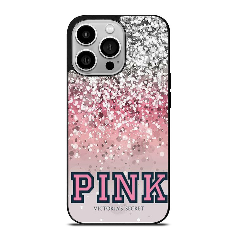 VICTORIA'S SECRET SILVER SPARK iPhone 14 Pro Case