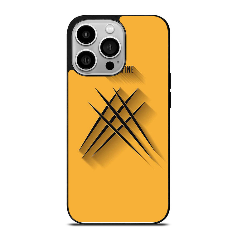 WOLFERINE YELLOW CLAW X-MEN iPhone 14 Pro Case