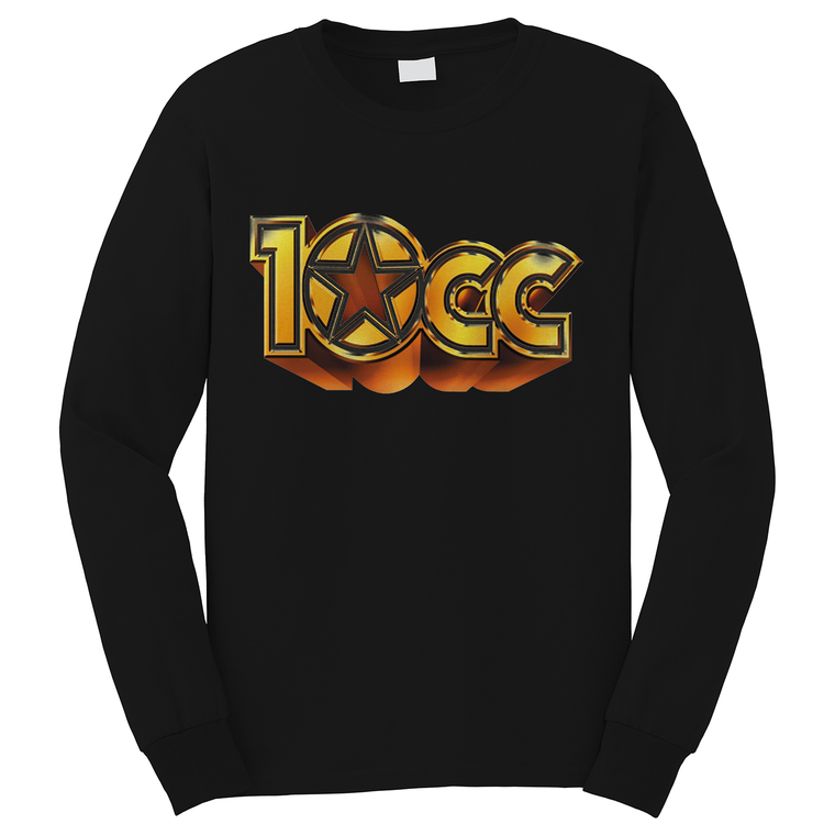 10CC ROCK BAND LOGO Long Sleeve T-Shirt