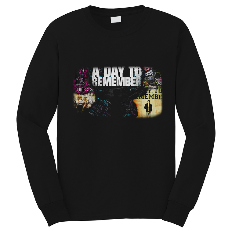 A DAY TO REMEMBER ROCK BAND FULL ALBUM Long Sleeve T-Shirt