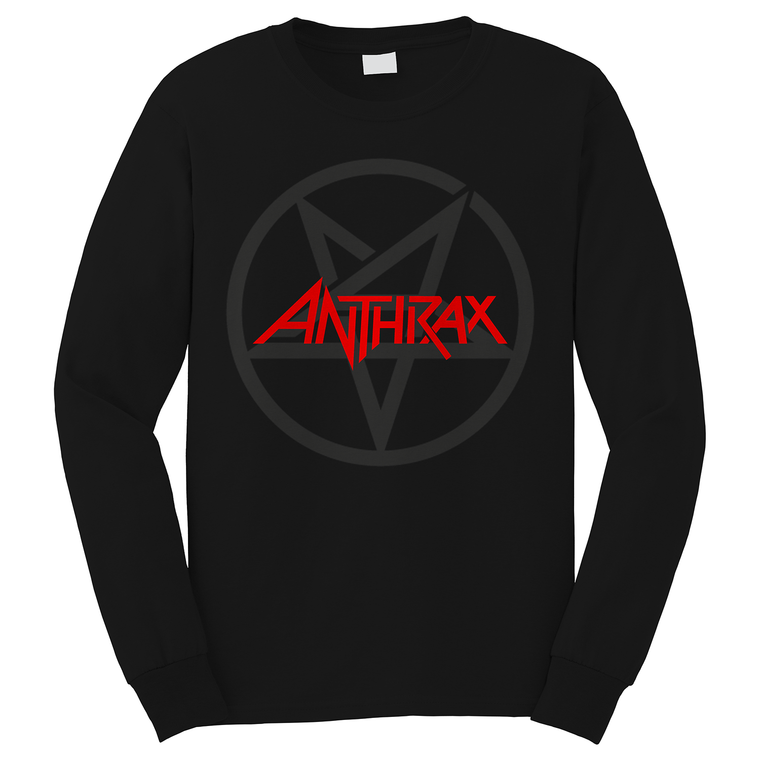 ANTHRAX METAL BAND LOGO Long Sleeve T-Shirt