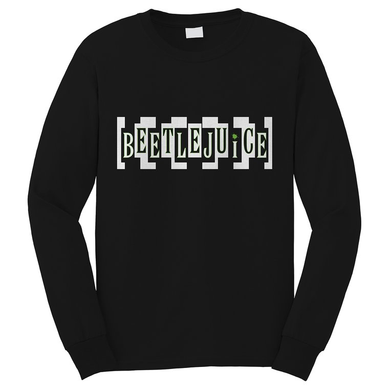 BEETLEJUICE MOVIE LOGO Long Sleeve T-Shirt