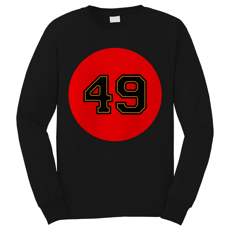 CAM GILL NUMBER 49 TAMPA BAY BUCCANEERS Long Sleeve T-Shirt