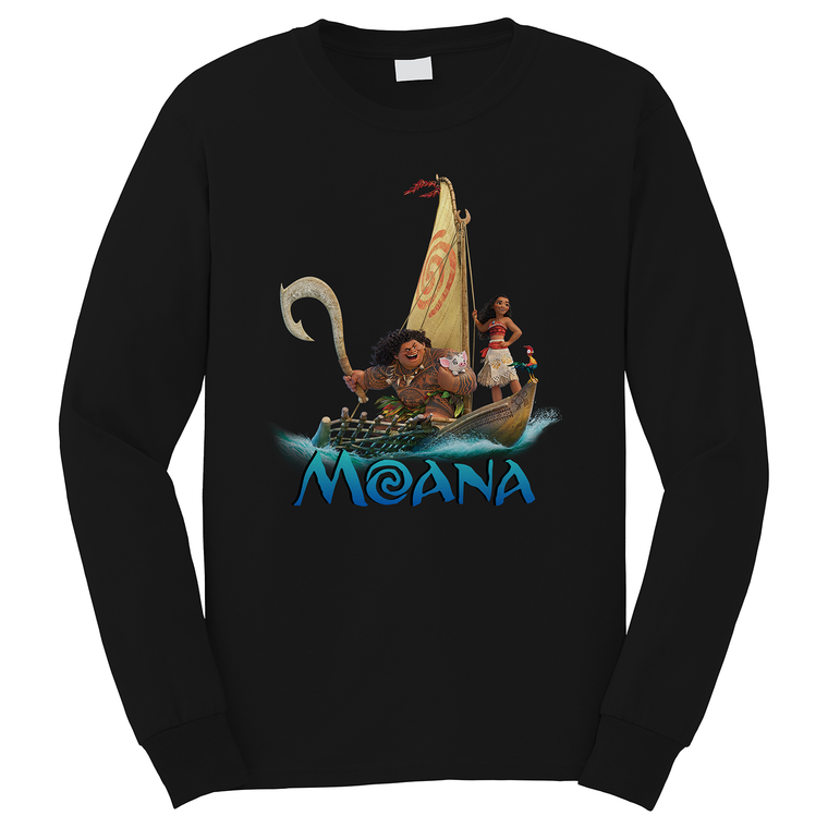 DISNEY MOANA MAUI SAILING Long Sleeve T-Shirt DISNEY MOANA MAUI SAILING Long Sleeve T-Shirt