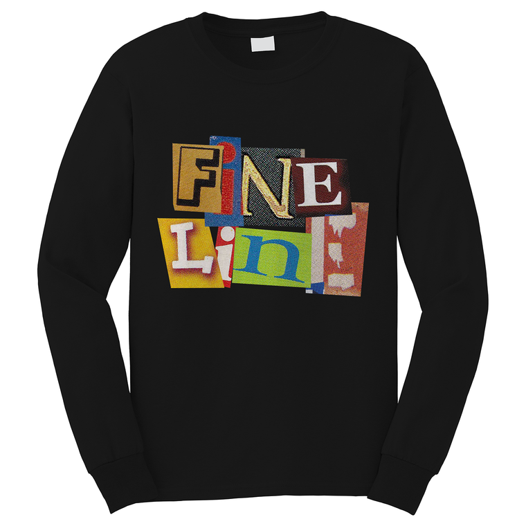 HARRY STYLES FINE LINE TYPOGRAPHY Long Sleeve T-Shirt HARRY STYLES FINE LINE TYPOGRAPHY Long Sleeve T-Shirt