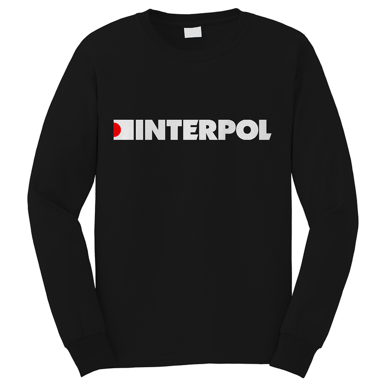 INTERPOL ROCK BAND LOGO Long Sleeve T-Shirt