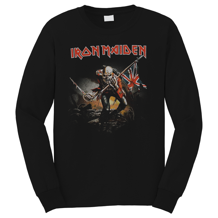 IRON MAIDEN INVASION OF RARITIES Long Sleeve T-Shirt IRON MAIDEN INVASION OF RARITIES Long Sleeve T-Shirt